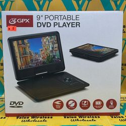 9” PORTABLE DVD PLAYER