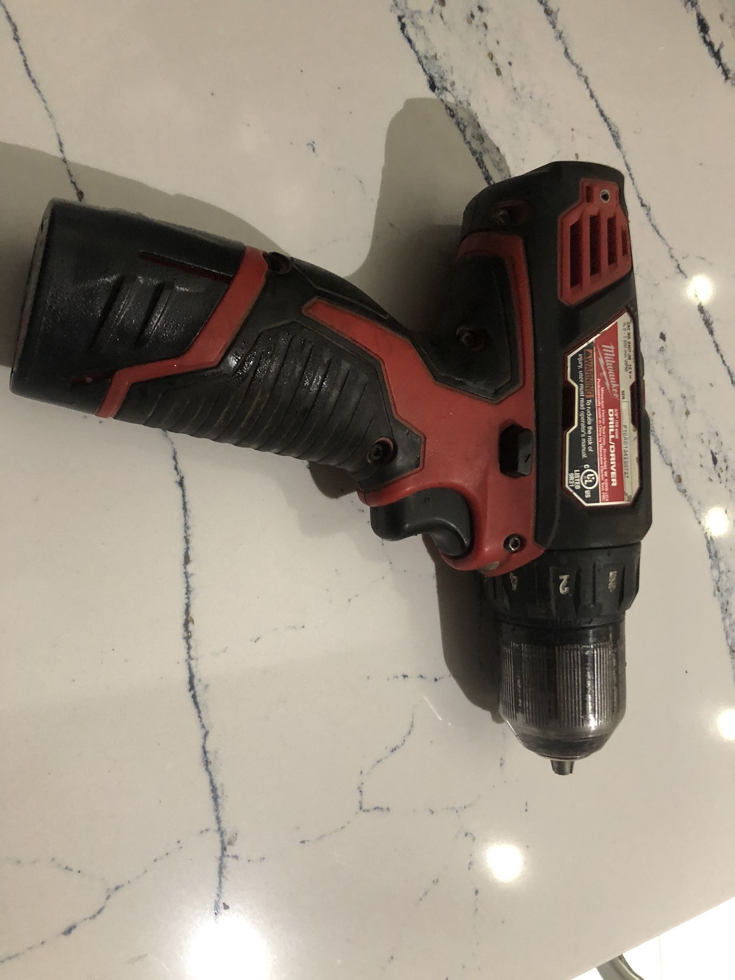M12 Milwaukee Drill, Battery, and Charger - $50.00