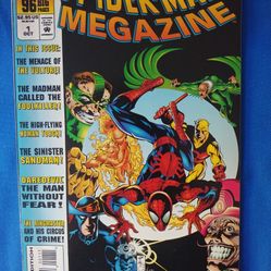 Spider Man Magazine #1 Fry Cover 1984