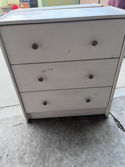 Two Solid Pine Wood Night Stands