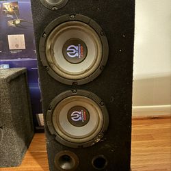 pioneer 8 inch subs with box