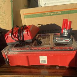 Milwaukee Battery Kit And Impact