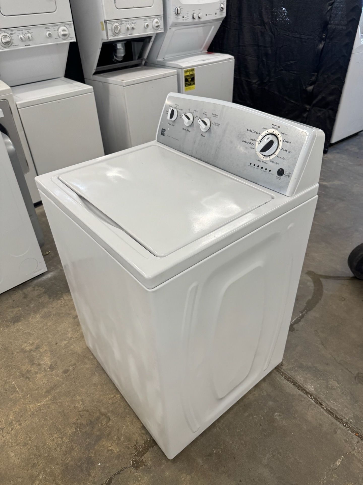Used Kenmore Washer Top Load
