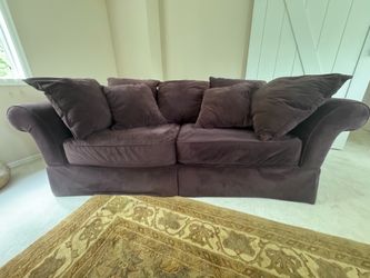 Alan White, Couch, Purple, 84”L x 36”W x 28” H