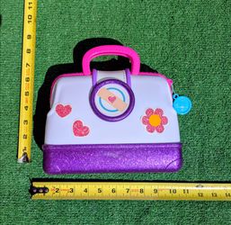 Disney Junior Doc McStuffins Doctor's Carry Bag Medicine Hard Shell Play Toy EUC
