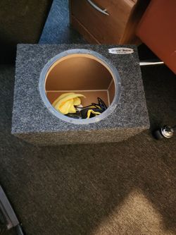 Woofer box 10" ground Shaker USA