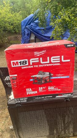 M18 open table saw one key