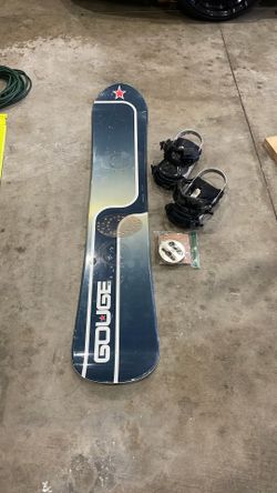 Gouge 148 Snowboard with Ride Bindings