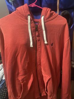 Polo Ralph Lauren Hoodie Zip Up Red 