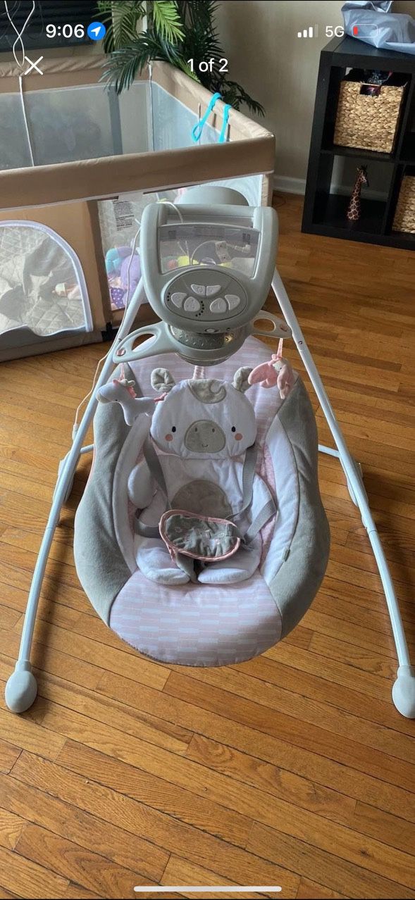 Baby Girl Swing