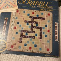 Scrabble Deluxe Edition