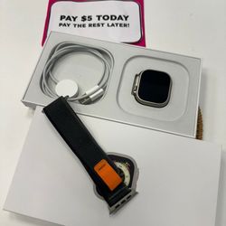 Apple iWatch Ultra 1 49MM Smartwatch - Pay $5 To take It home And pay The rest Later 