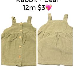 Dress 👗 Great Conditions For Baby Girls Size 12 Months 💖💖💖M2