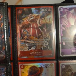 Lucky.Roux Alternate Art One Piece Card