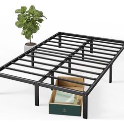 Sturdy Steel Platform King Bed Frame
