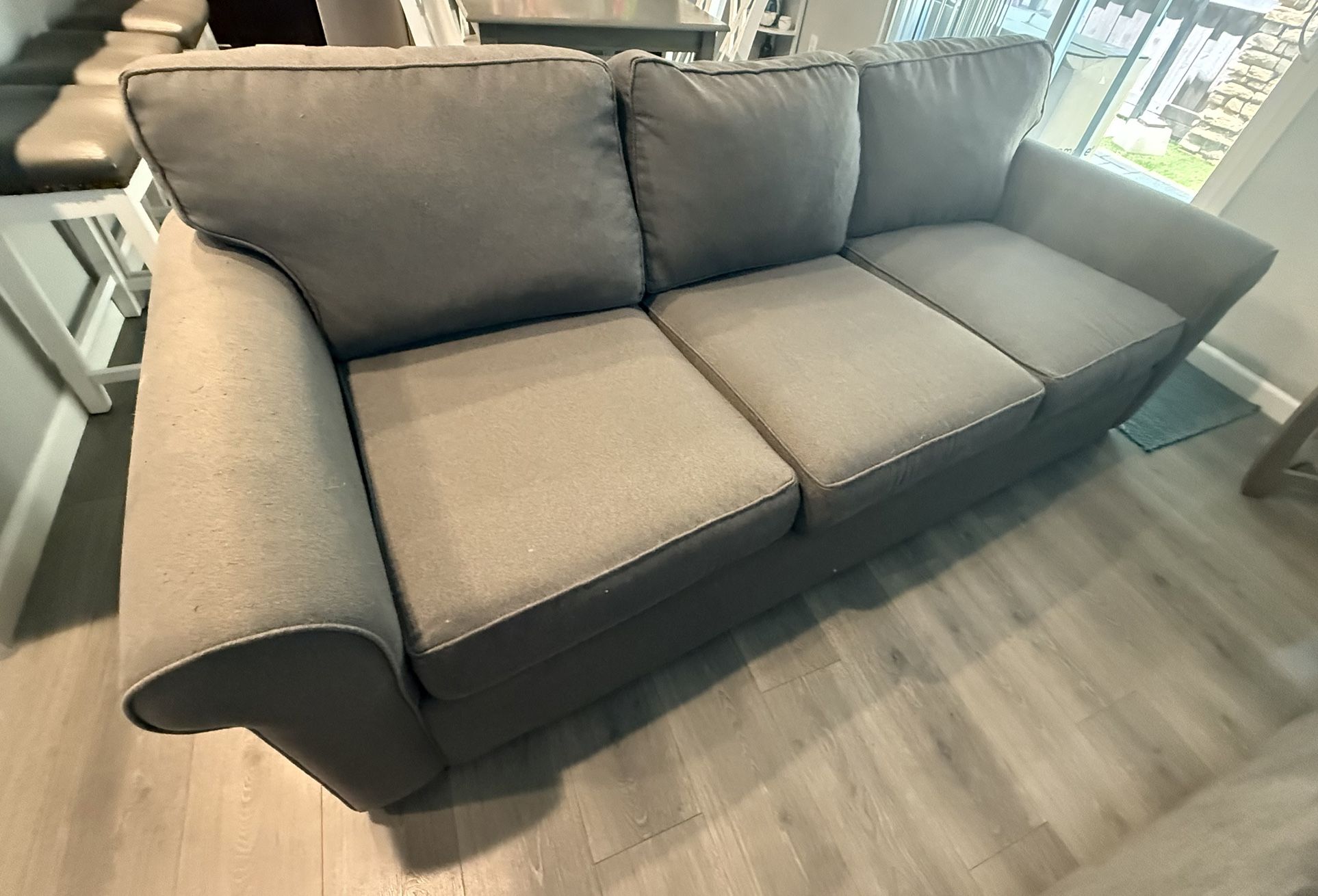 Sofa Couch Grey Good Condition