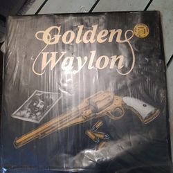 Golden Waylon Jennings Vinyl Record