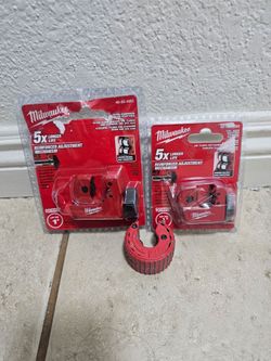 Milwaukee mini cutter tubbing