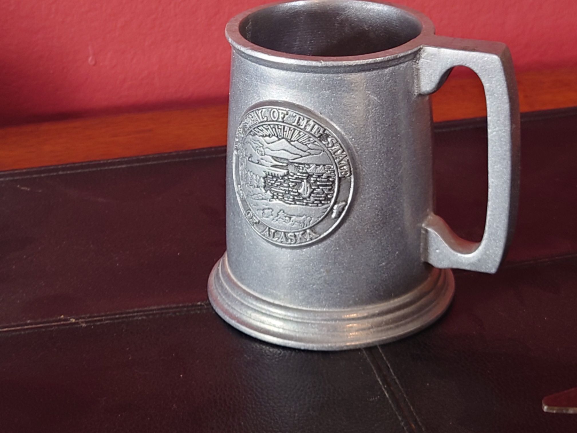 Alaska State Pewter Wilton Tanker