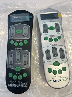 Tempur-Ergo Premier System Adjustable Bed Remotes