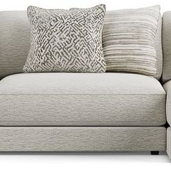 Cindy Crawford Home Monterey Park Off White 2 Pc Sectional