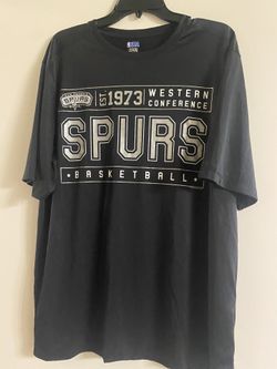NBA TX3 Cool San Antonio Spurs T Shirt Men’s XL Gray (2069) Western Conference 