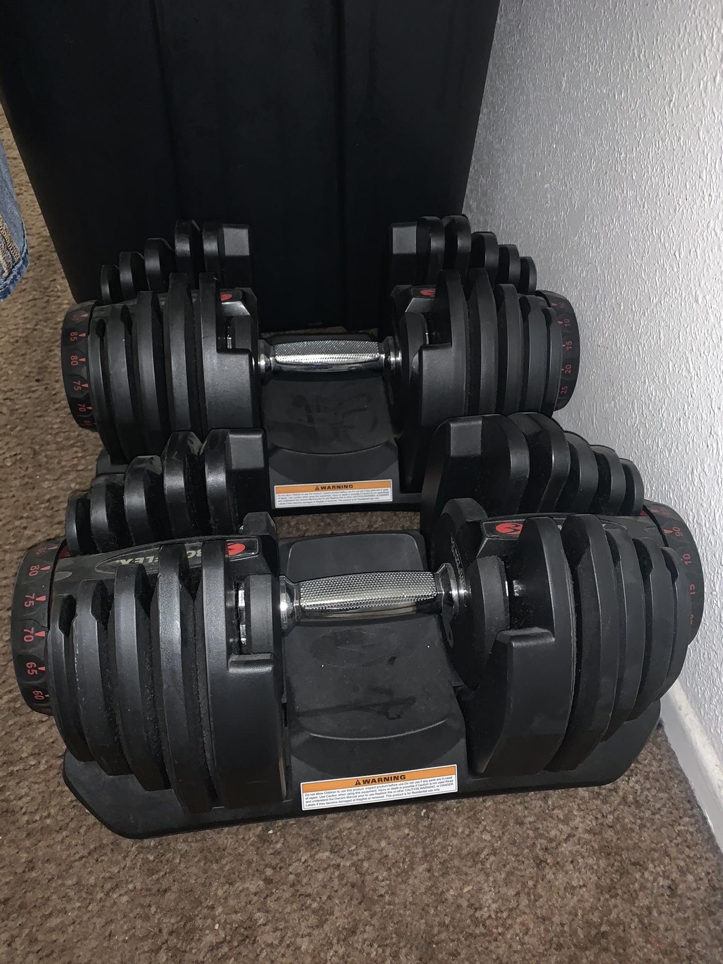 Bowflex dumbbells 1090