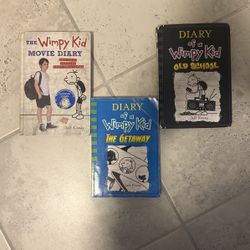 Diary Of A Wimpy Kid (Three Book Collection)