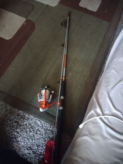 FISHING RODS AND MAYBE AN XBOX ONE WHITE ARE BLACK BUT THE PRICE MITE GO UP