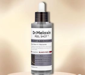 Dr. Melaxin Peel Shot PS Exfoliating Black Rice Ampoule 2.7 oz – New
