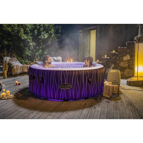 Spa Hot Tub With Led Light