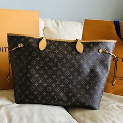 Never Full Large Louis Vuitton Tote
