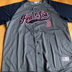 New MLB Red Socks Jersey Genuine Merchandise True Fan Series Size XXL 