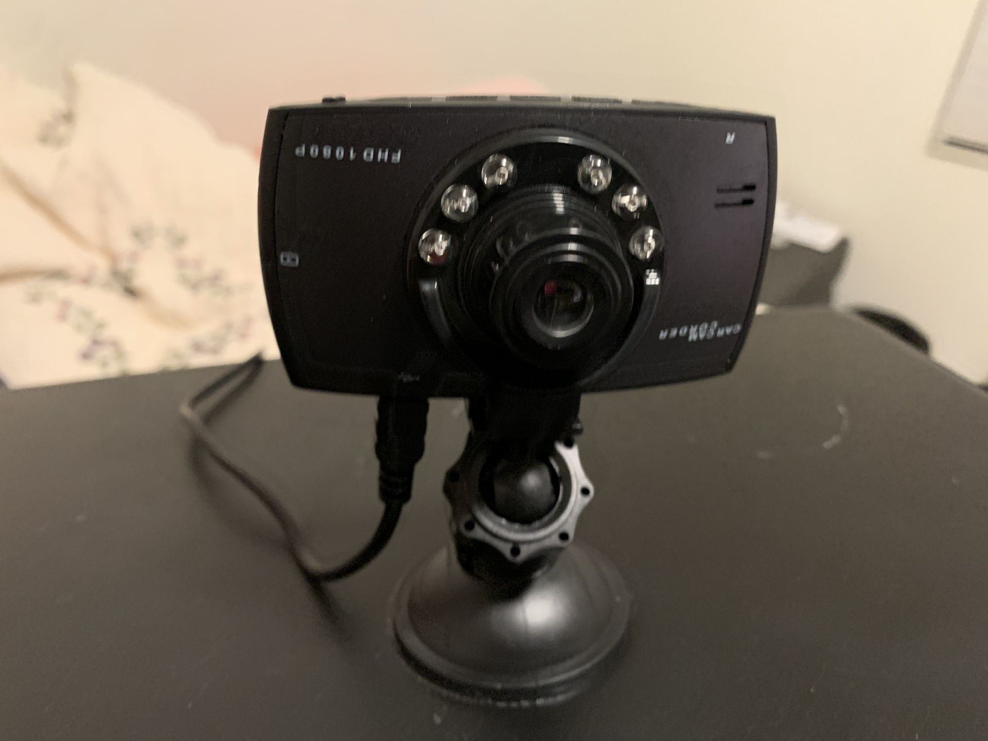 Brand New Car Cam Corder. Never used. With night recording capabilities.