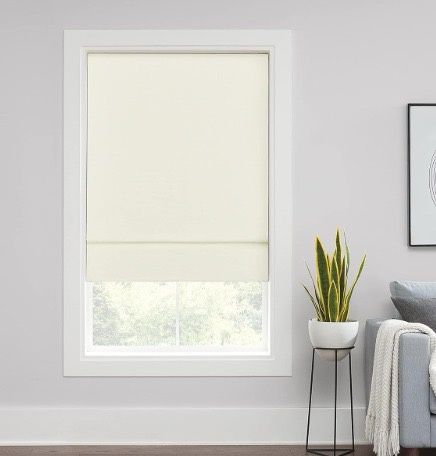 27" x 64" Cordless Roman Shade