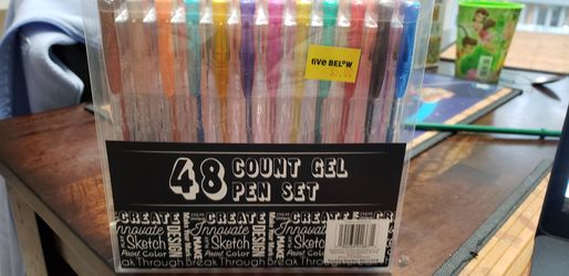 Gel pens