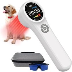 Cold Laser Therapy Device for Dogs, Muscles and Joints Pain Relief, 4x980nm 4x810nm 16x660nm Veterinary Laser Therapy Machine for Cats, Horses and Ani