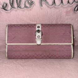 Vintage pink Coach