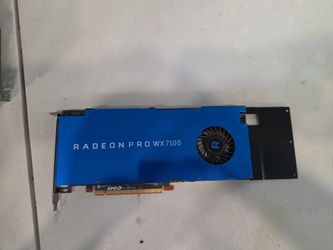 AMD Radeon Pro WX 7100 8gb