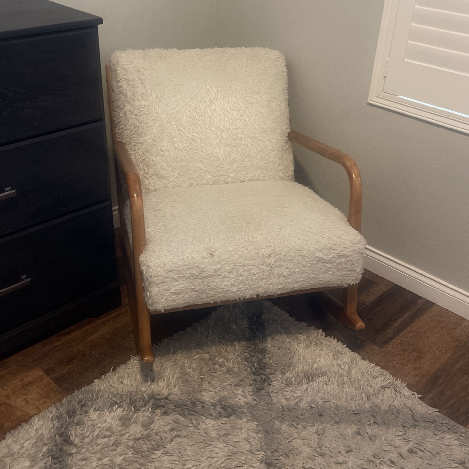Sherpa Rocking Chair