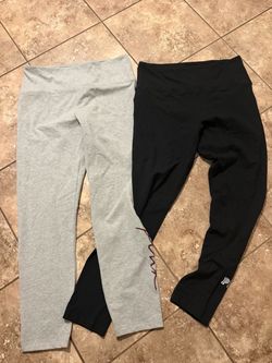 Pink leggings size xl