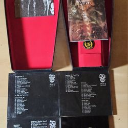 The Misfits First Edition Box Set W/ All Pamphlets, Enamel Pin And 4 Discs