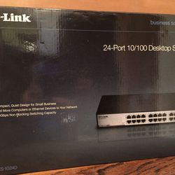 D-Link DES-1024D 24 port 10/100 desktop switch for business
