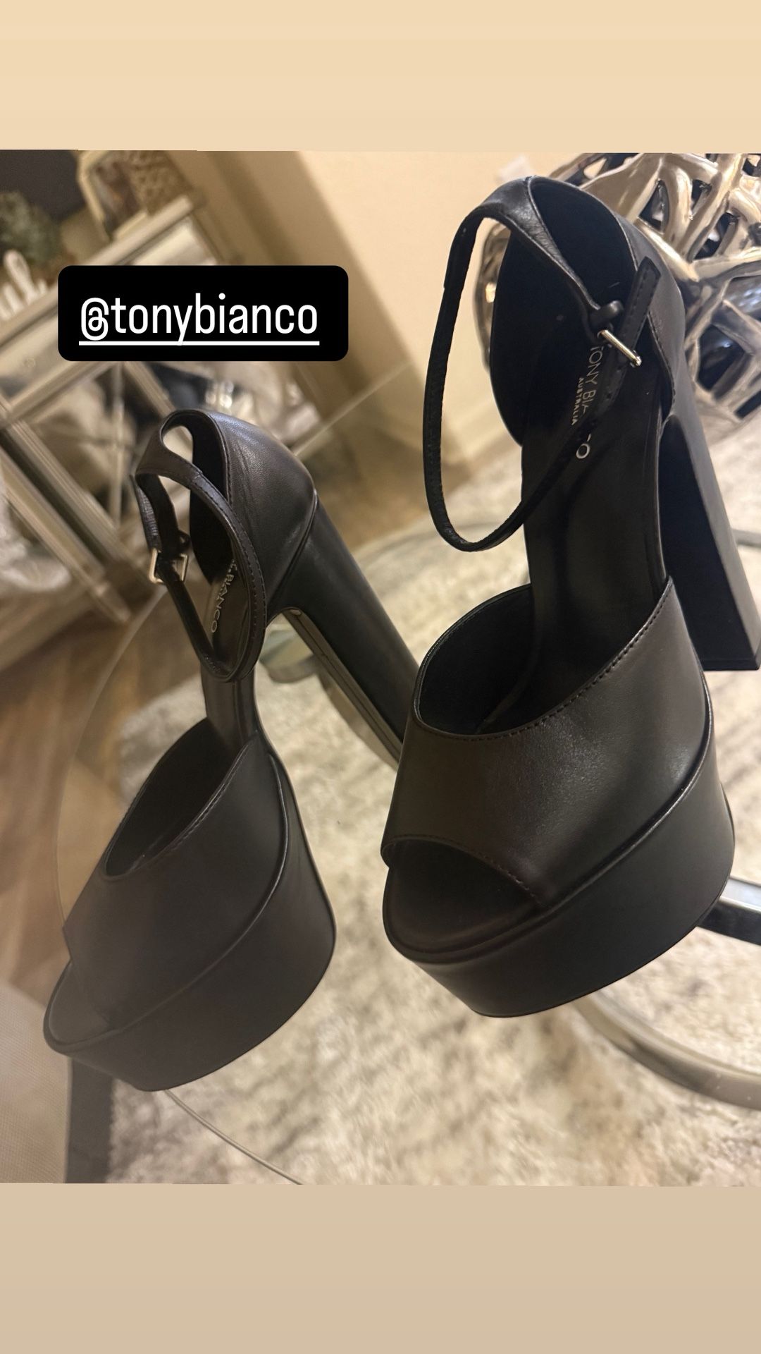 Tony Bianco designer heels (NWT)