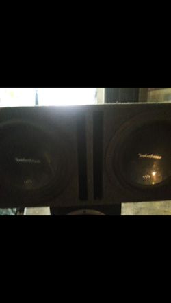 Fosgate p3 subs in portbox