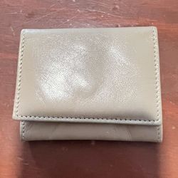 Wallet  Beige wallet mini  Beige color
