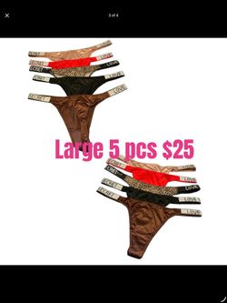 5 PCS NEW FASHION PANTY LARGE ❤️❤️