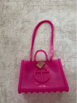 Telfar x Melissa Large Jelly Shopper Pink Brand New