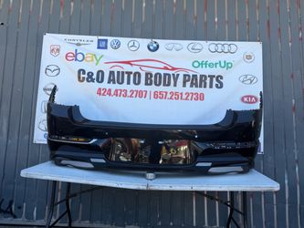 HYUNDAI GENESIS GV80 2021 2022 2023 2024 SUV REAR BUMPER AND LOWER VALANCE ORIGINAL USED OEM