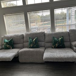 Recline Living Room Set; Like New